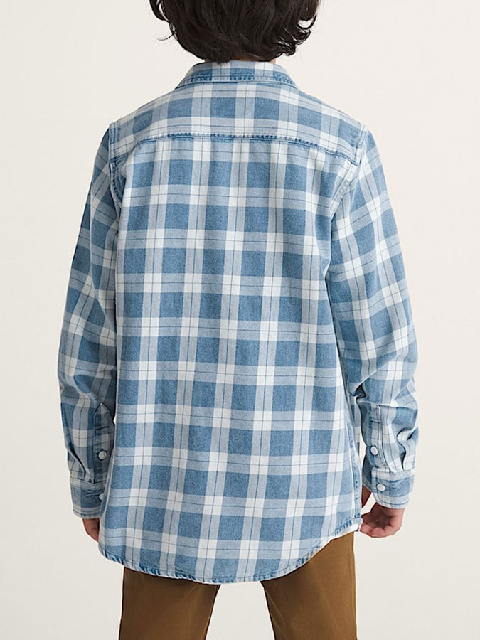 Vans Lawson Vintage Indigo L/S Buttondown Shirt Fall 2026 | BLEACH INDIGO (HEC)