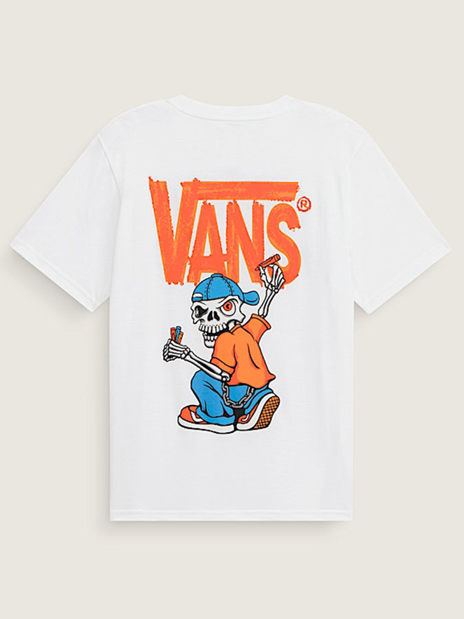 Vans Lil Reggie Mischief T-Shirt (Youth 7-14) Summer 2026 | WHITE (WHT)