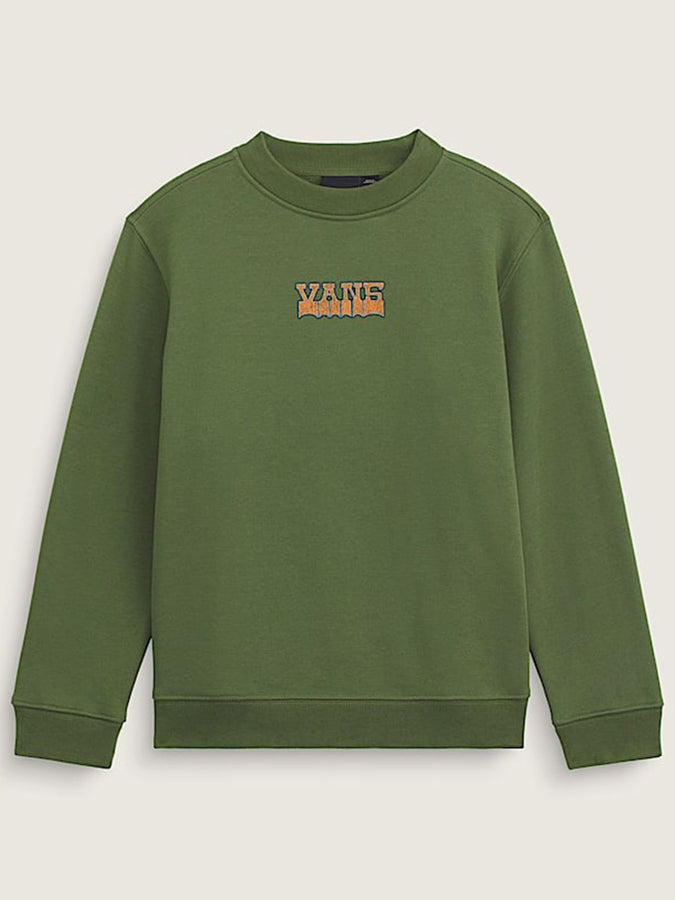 Vans Living Legend Crewneck Sweatshirt Fall 2026 | GREEN BALSAM (GRK)