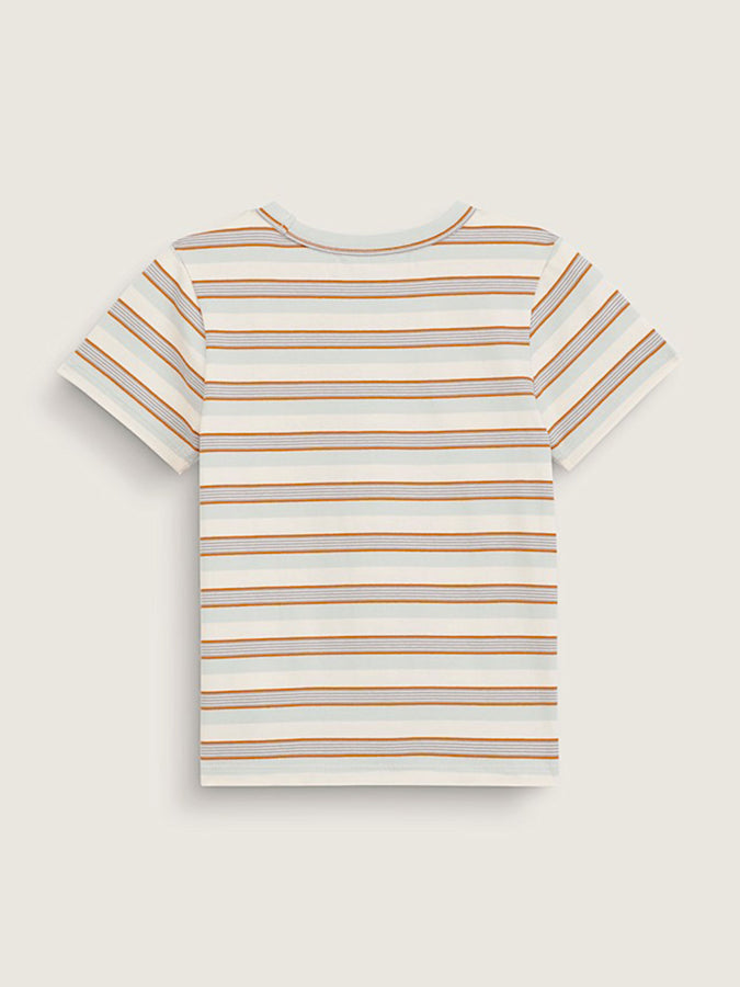 Vans Lucie Striped T-Shirt Fall 2026 | ALMOND CRISP (GRZ)