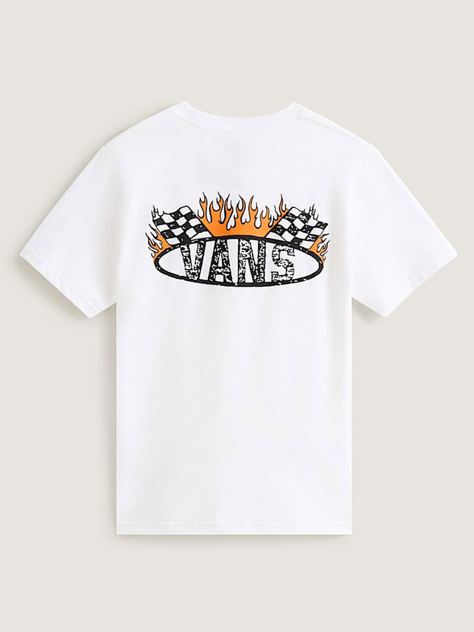 Vans Racing Flames T-Shirt Spring 2026 | WHITE (WHT)