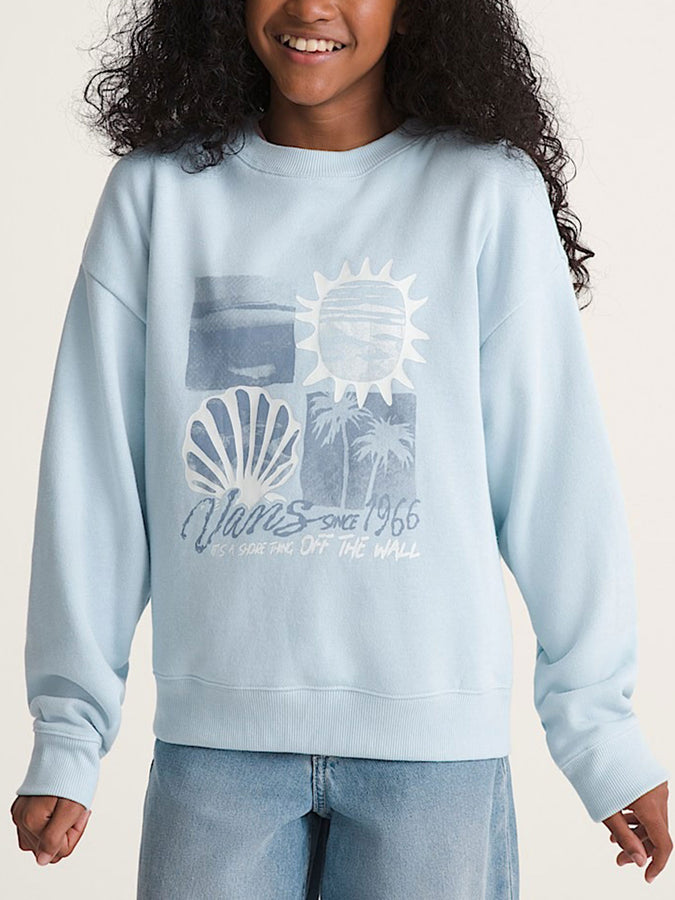 Vans Shore Thing Crewneck Sweatshirt Spring 2026 | DAWN MIST (FOA)