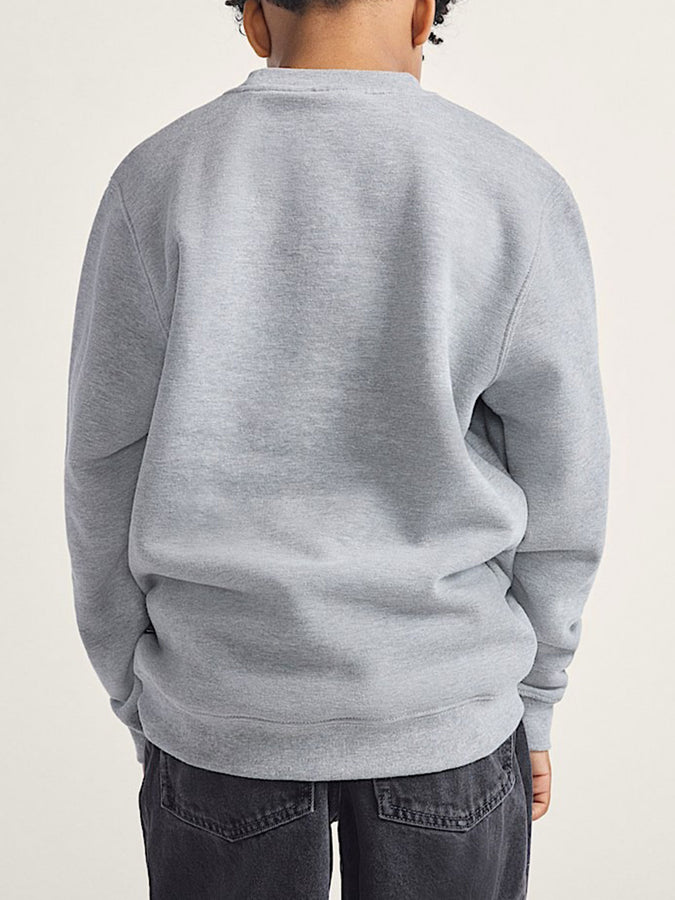 Vans Star Checker Crewneck Sweatshirt Fall 2025 | CEMENT HEATHER (02F)