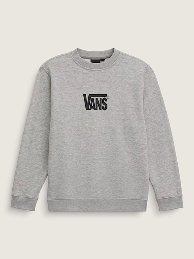 Vans Stretch Logo Crewneck Sweatshirt Fall 2026 | CEMENT HEATHER (02F)