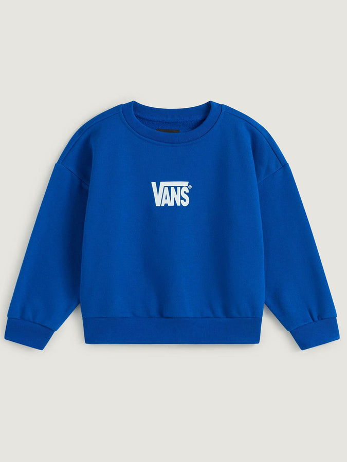Vans Stretch Logo Crewneck Sweatshirt Fall 2026 | CLASSIC BLUE (10Z)
