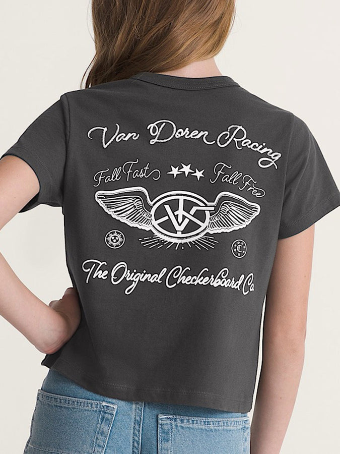Vans Van Doren Racing T-Shirt Fall 2026 | FADED BLACK (EMV)