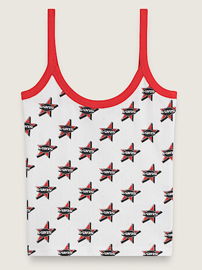 Vans Kiki Cami Tank Top Spring 2026 | RACING RED (IZQ)