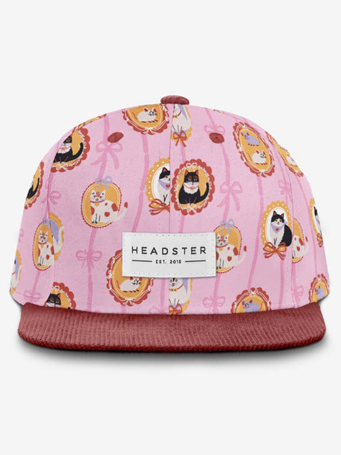 Headster Kitty Charm Snapback Hat | SMART PINK