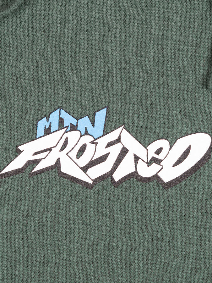 Frosted Skateboard Kong's X Mtn Hoodie Spring 2026 | ALPINE GREEN