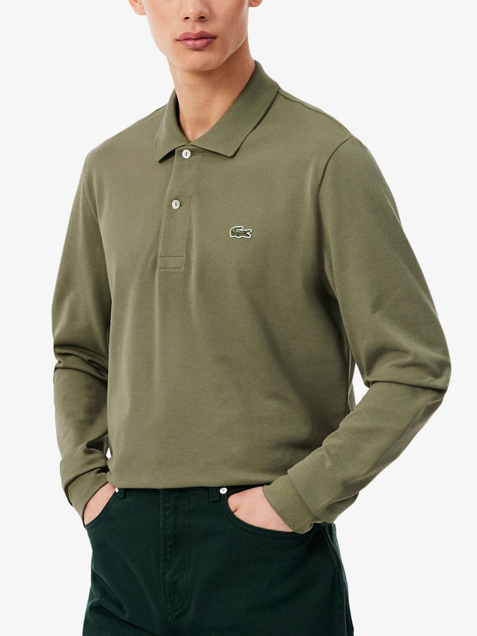 Lacoste Classic Fit L.12.12 Long Sleeve Polo Fall 2026 | KHAKI GREEN (BMY)