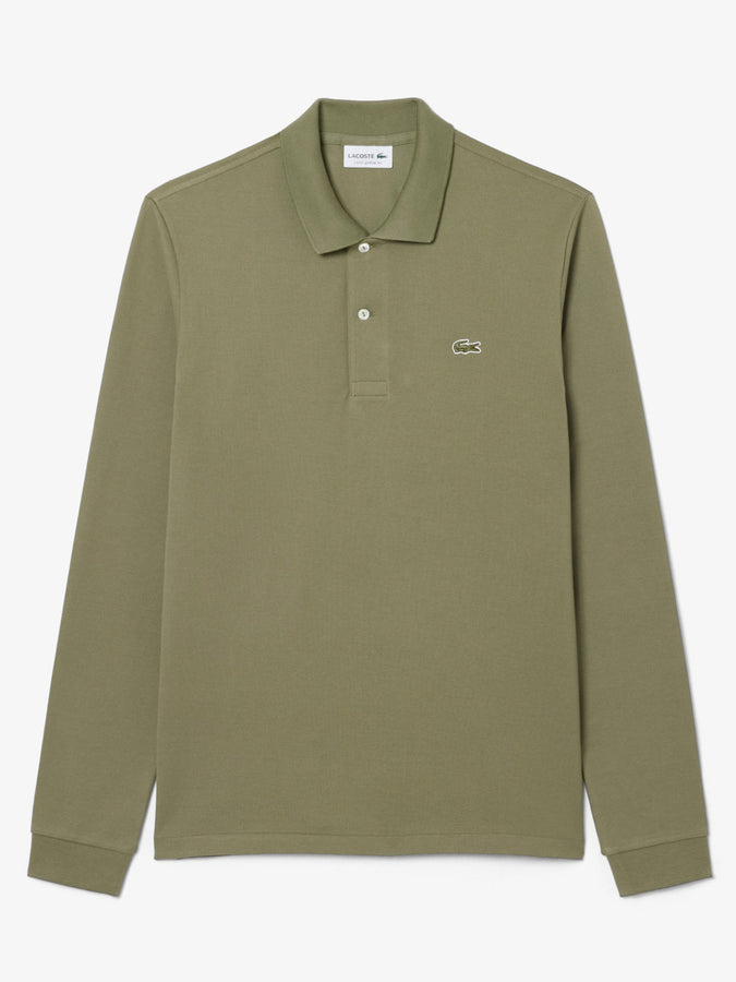 Lacoste Classic Fit L.12.12 Long Sleeve Polo Fall 2026 | KHAKI GREEN (BMY)