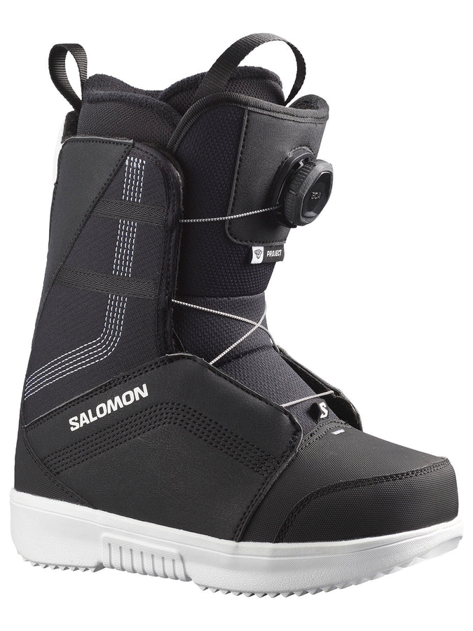 Salomon Project BOA® Black 2027 – Kids BOA Boots | BLACK