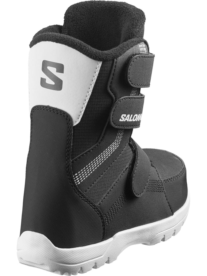 Salomon Whipstar Kids Snowboard Boots 2025 | BLACK/BLACK/WHITE