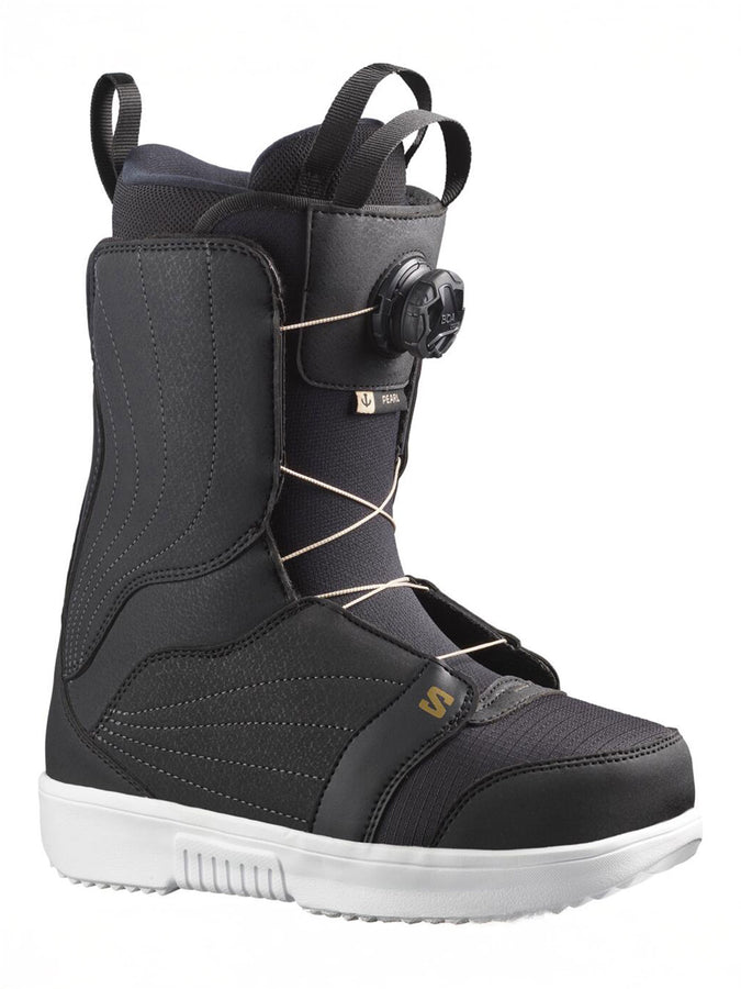 Salomon Pearl BOA Black Snowboard Boots 2026 | BLACK