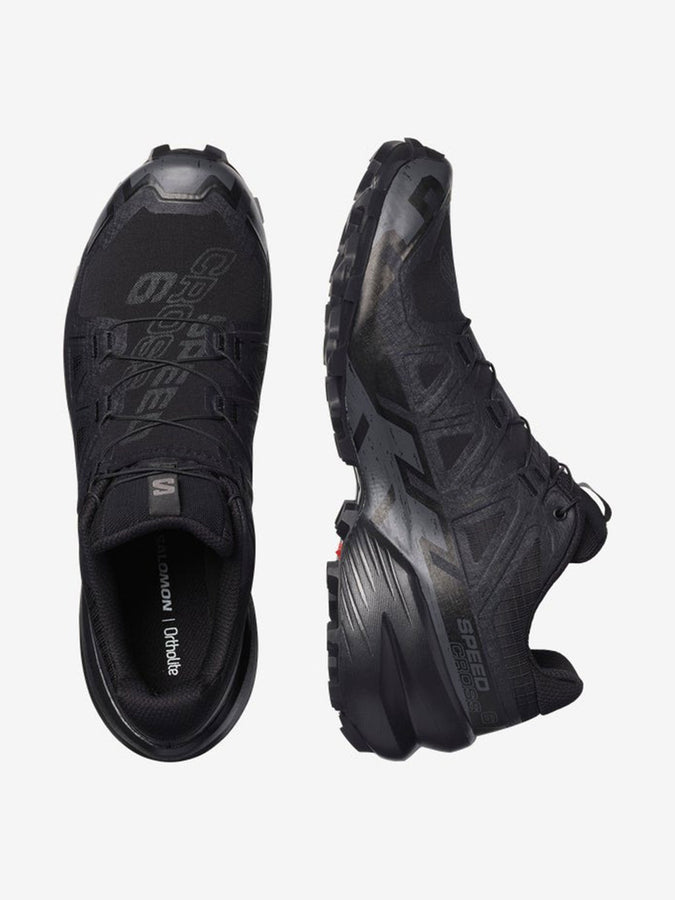 Salomon Speedcross 6 Black/Black/Phantom Shoes Fall 2025 | BLACK/BLACK/PHANTOM