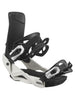 Salomon Rhythm Black/White Snowboard Bindings 2026