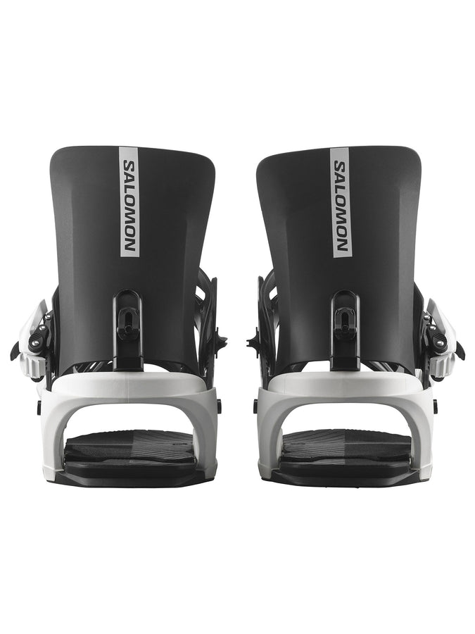 Salomon Rhythm Black/White Snowboard Bindings 2026 | BLACK/WHITE