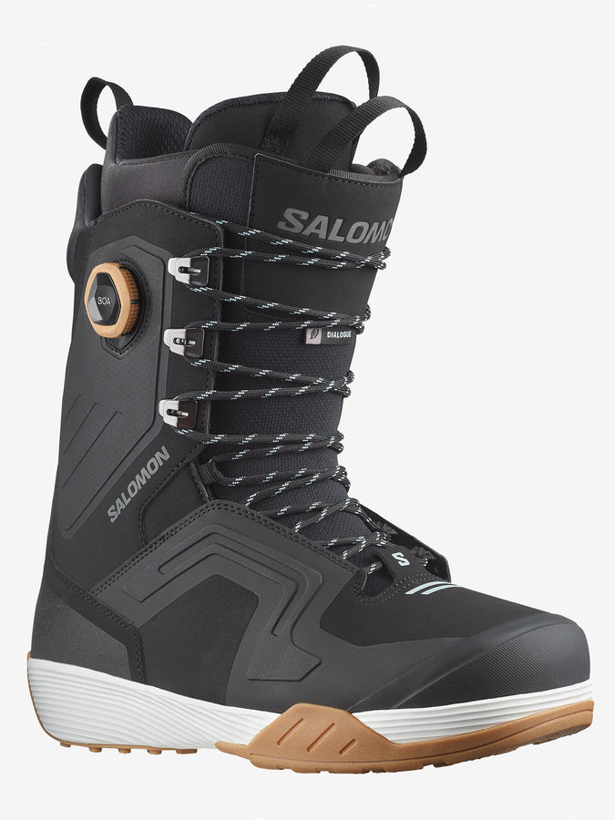 Salomon Dialogue Lace SJ BOA Snowboard Boots 2025 | BLACK