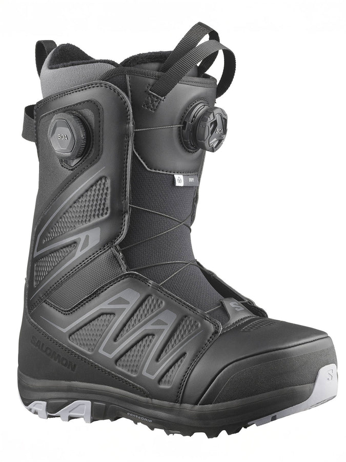 Salomon Ivy BOA SJ BOA Black Snowboard Boots 2026 | BLACK