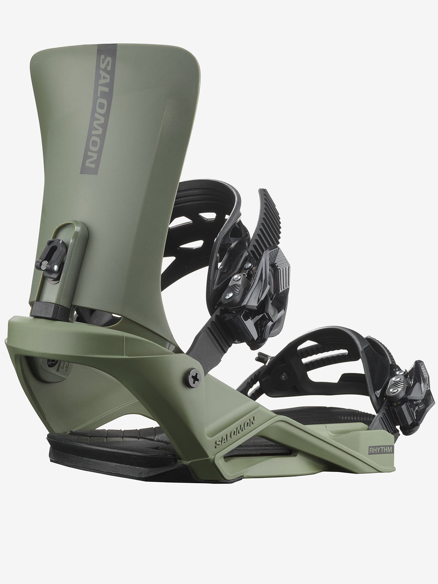 Salomon Rhythm Lichen Green Snowboard Bindings 2025