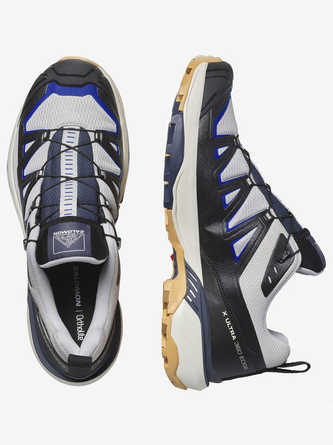 Salomon X Ultra 360 Edge Gore-Tex Gray Violet Shoes Fall 2024 | GRAY VIOLET/BLACK/SURF THE WEB