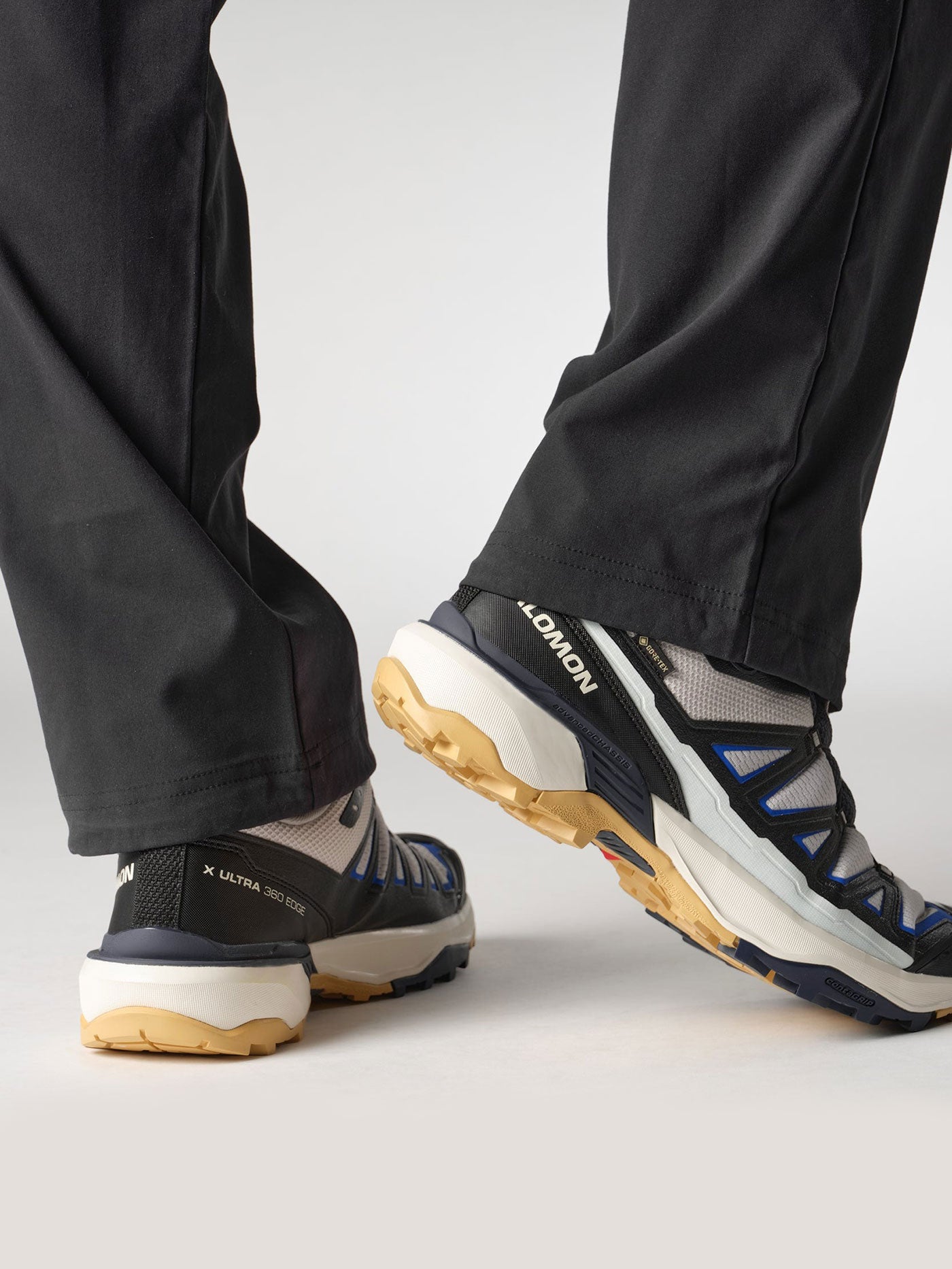 Salomon X Ultra 360 Edge Gore-Tex Gray Violet Shoes Fall 2024
