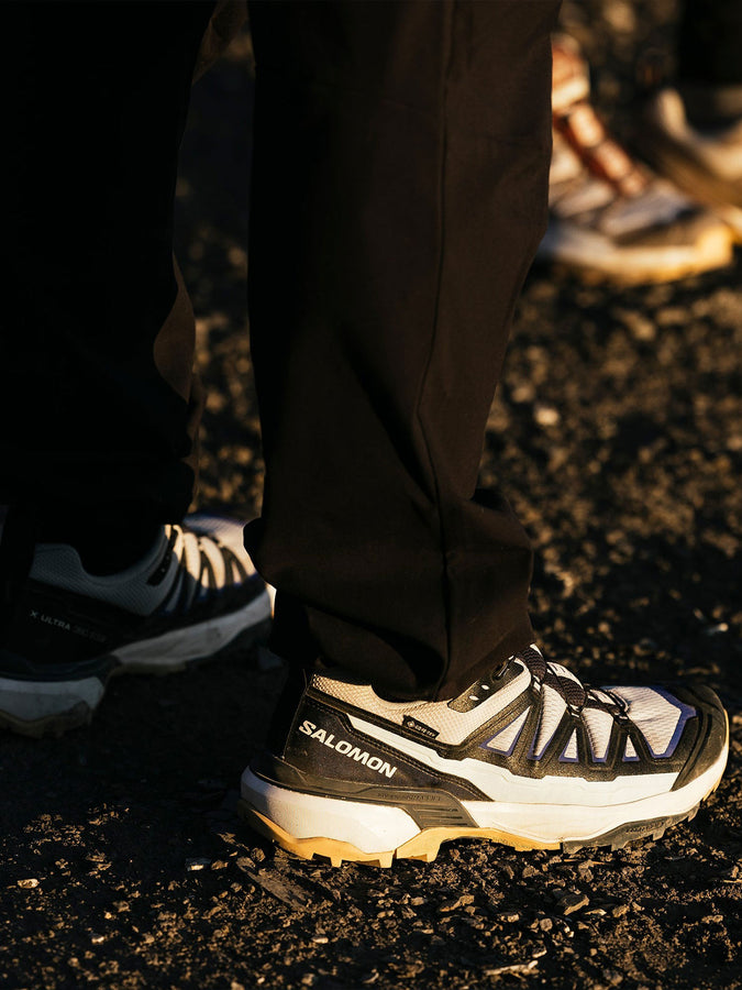 Salomon X Ultra 360 Edge Gore-Tex Gray Violet Shoes Fall 2024 | GRAY VIOLET/BLACK/SURF THE WEB