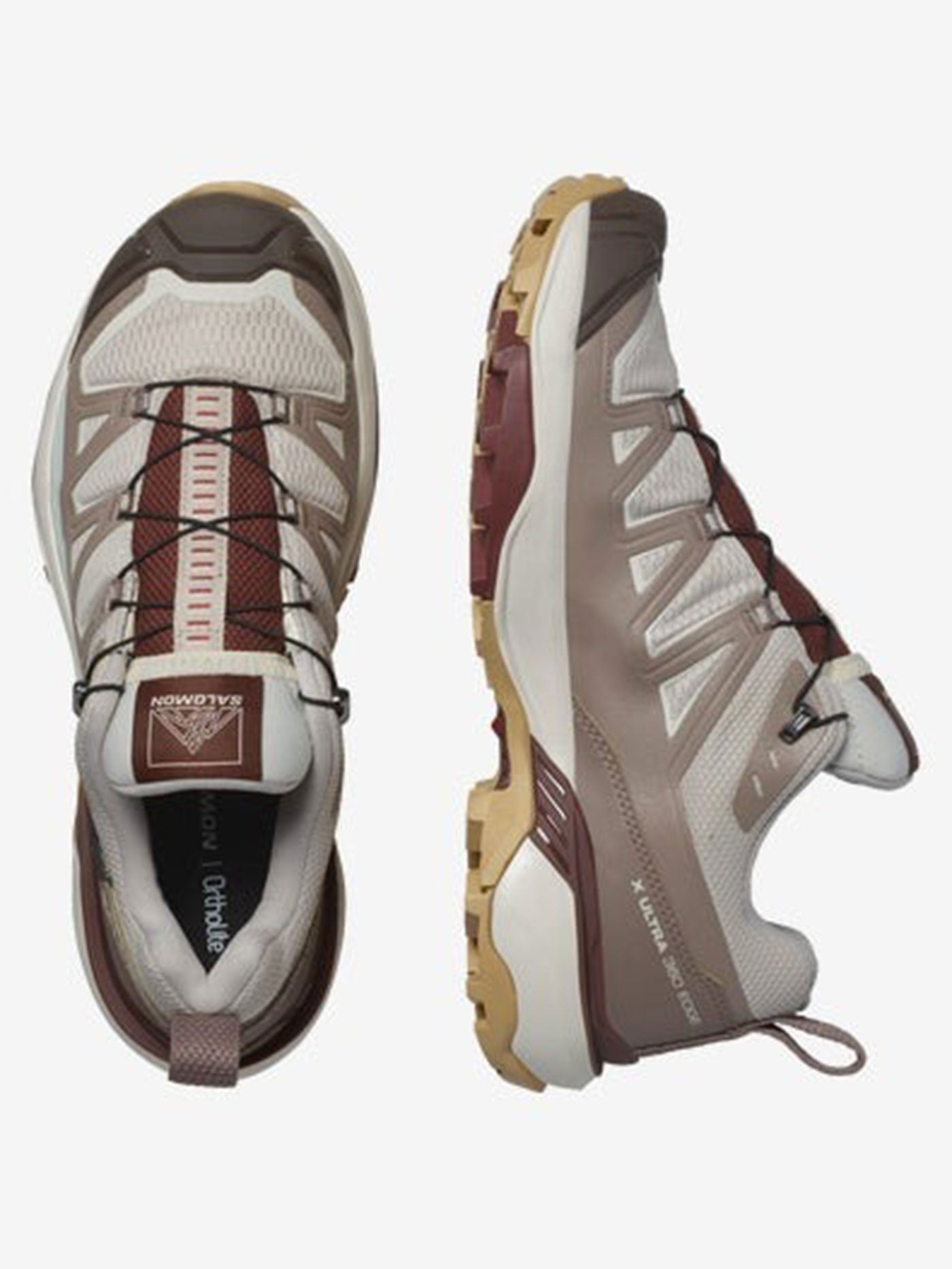 Salomon X Ultra 360 Edge GORE-TEX Slvr/Raisin Shoes Fall 2024