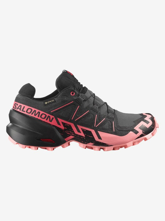 Salomon Speedcross 6 Gtx Nine Iron/Black/Flamingo Pink Shoes Fall 2025 | NINE IRON/BLACK/FLAMINGO PINK