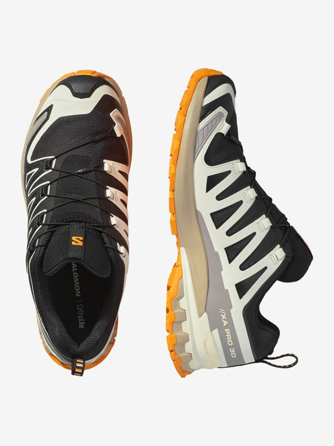 Salomon Xa Pro 3D V9 Gtx Black/Vanilla Ice/Tumeric Shoes Fall 2025 | BLACK/VANILLA ICE/TURMERIC