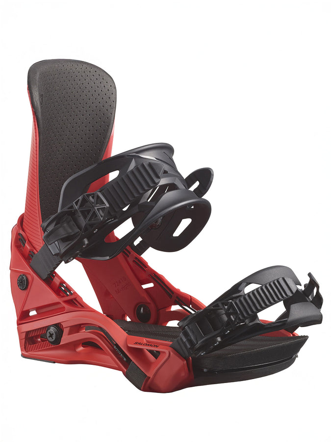 Salomon District Fiery Red Snowboard Bindings 2026 | FIERY RED