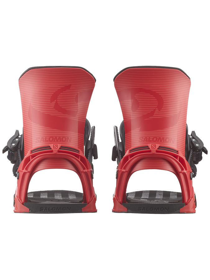 Salomon District Fiery Red Snowboard Bindings 2026 | FIERY RED