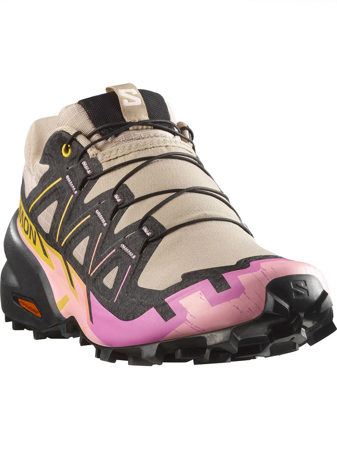 Salomon Speedcross 6 GTX Ethere/Blk/Cyclamen Shoes Fall 2025 | ETHEREA/BLACK/CYCLAMEN