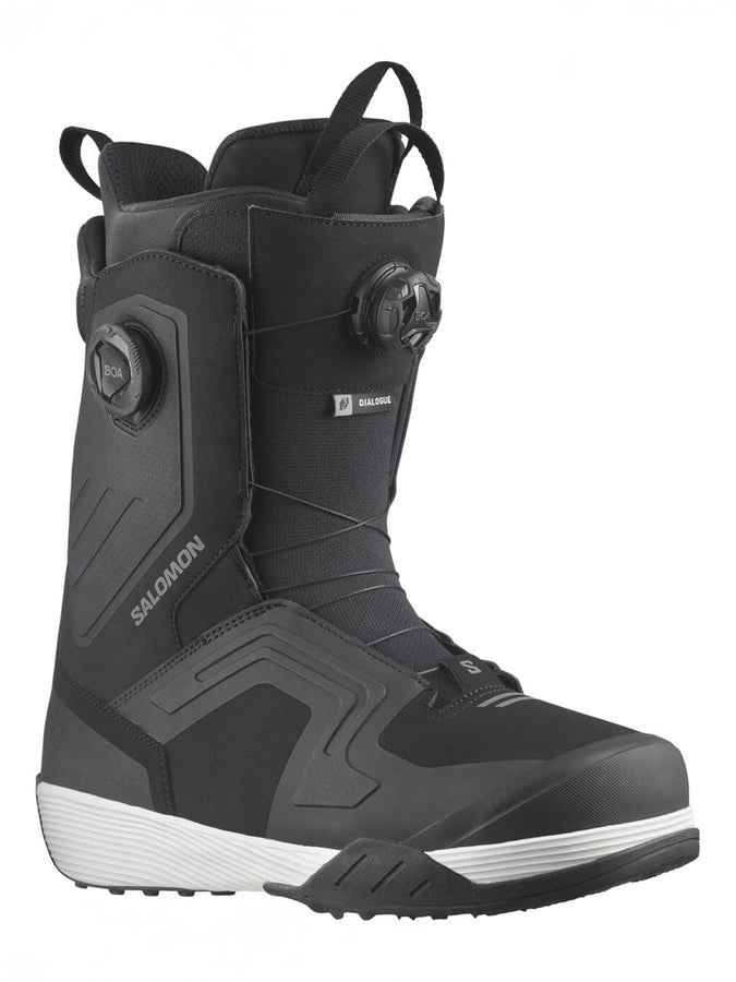Salomon Dialogue Dual BOA Black Snowboard Boots 2026 | BLACK