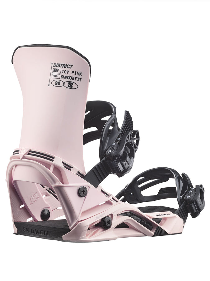 Salomon District Icy Pink 2027 – Women's Bindings | ICY PINK