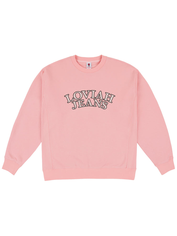 Loviah Jeans Crewneck Sweatshirt Spring 2024 | PINK