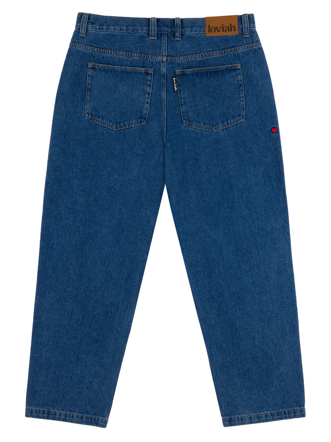 Loviah 5 Pocket Jeans | MEDIUM INDIGO WASH