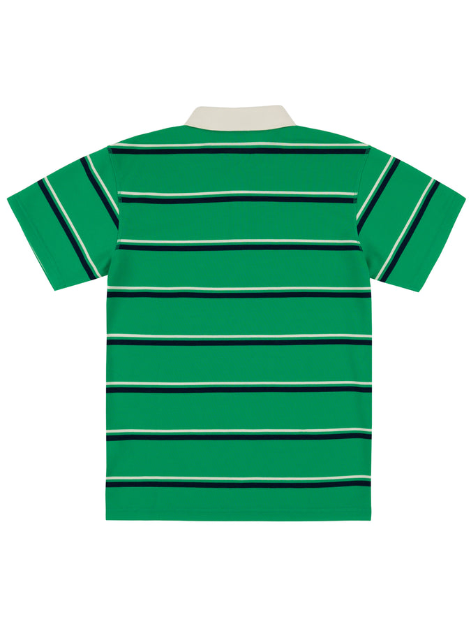 Loviah Striped Polo Spring 2024 | GREEN