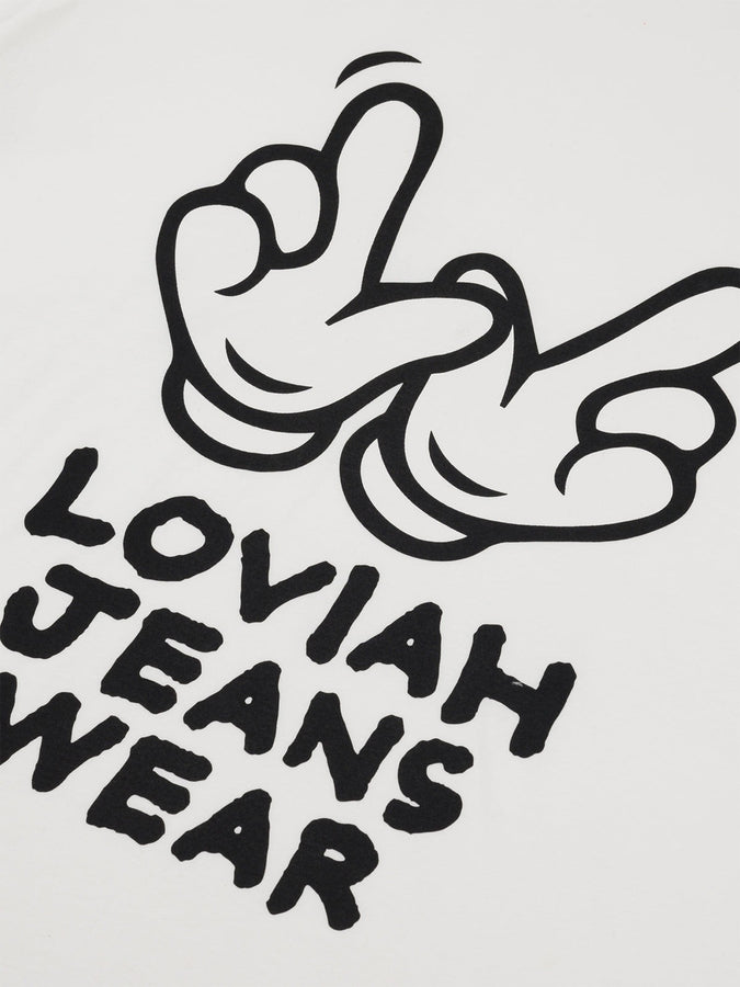 Loviah Hands T-Shirt Spring 2024 | WHITE