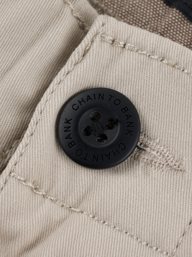 Chain To Bank Cut Clean Chino Pants Fall 2025 | BONE