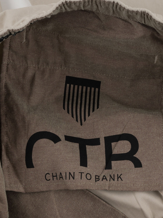 Chain To Bank Cut Clean Chino Pants Fall 2025 | BONE