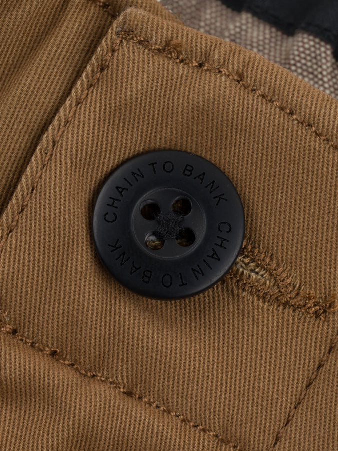 Chain To Bank Cut Clean Chino Pants Fall 2025 | TAN