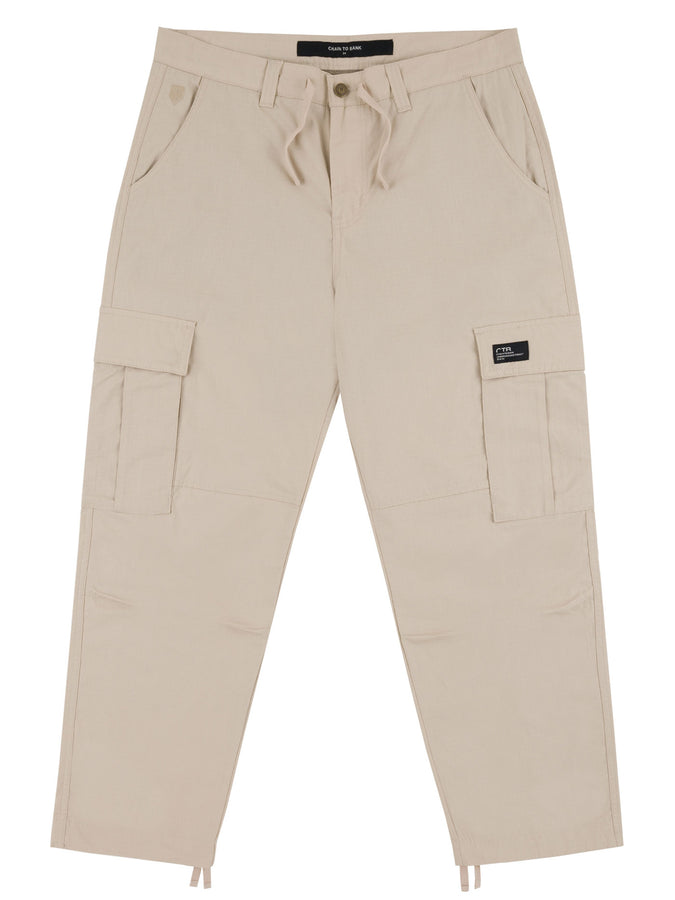 Chain To Bank Run & Gun Rs Pants Fall 2025 | TAN