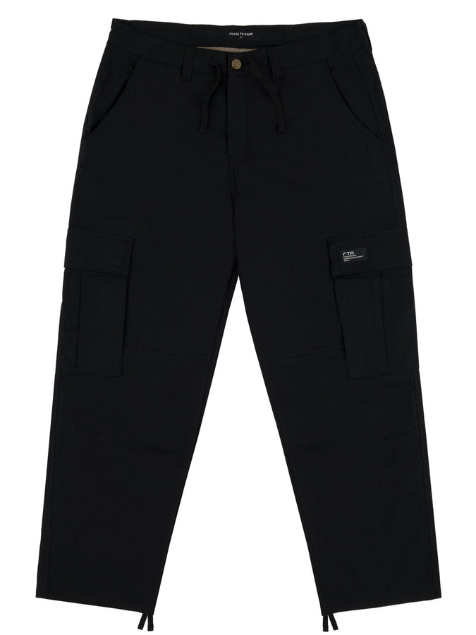 Chain To Bank Run & Gun RS Pants Fall 2027 | BLACK