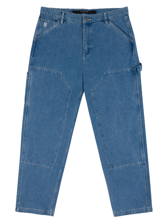 Chain To Bank Put In The Work Jeans Fall 2025 | LIGHT STONE WASH