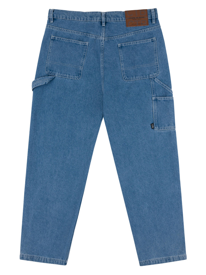 Chain To Bank Put In The Work Jeans Fall 2025 | LIGHT STONE WASH