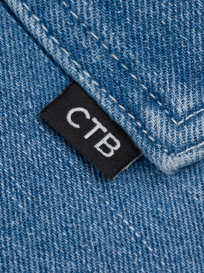 Chain To Bank Put In The Work Jeans Fall 2025 | LIGHT STONE WASH