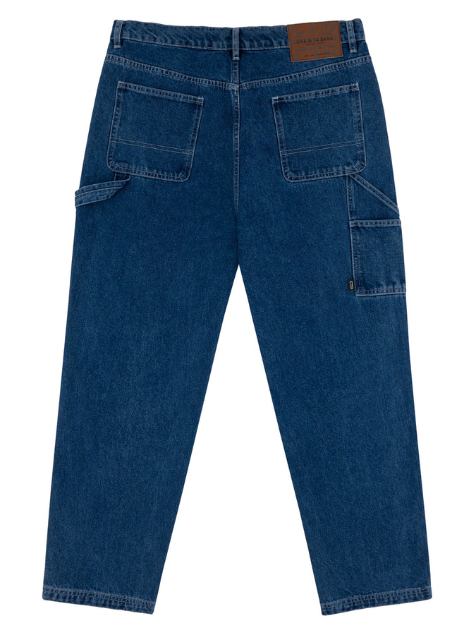 Chain To Bank Put In The Work Jeans Fall 2025 | BLUE STONE WASH