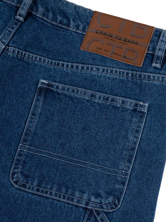 Chain To Bank Put In The Work Jeans Fall 2025 | BLUE STONE WASH
