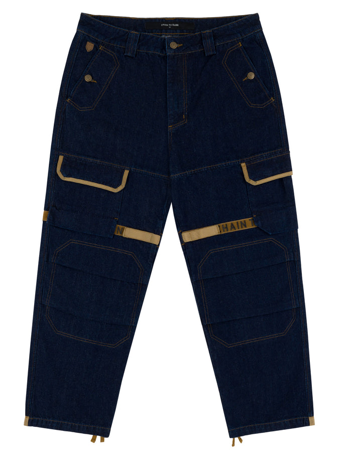 Chain To Bank Golden Era Tribute Jeans Fall 2025 | WASHED BLUE